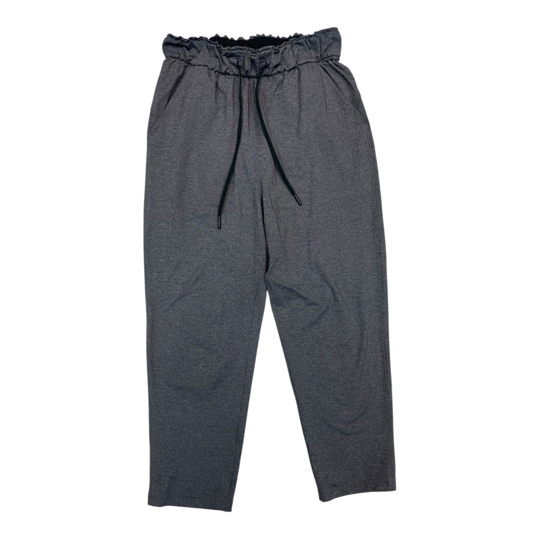 Athletic Pants By Lululemon In Grey, Size:4
