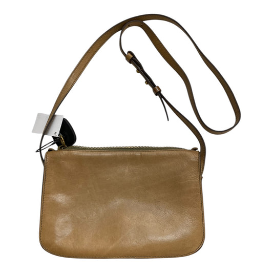 Handbag Leather By Madewell In Tan, Size:Small