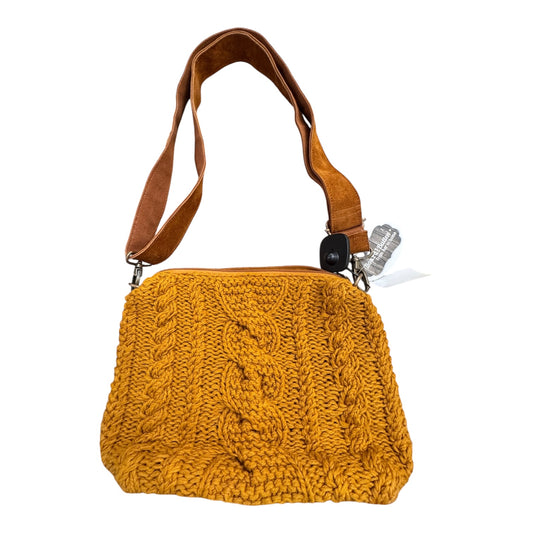 Handbag By PANCHE APPERAL In Gold, Size:Small