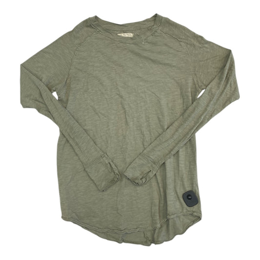 Top Ls By We The Free In Green, Size:Xs