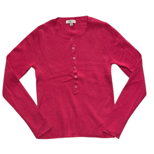 Top Ls By J. Crew In Pink, Size:L