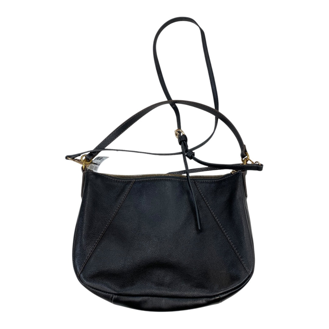 Handbag Leather By Fossil In Black, Size:Medium