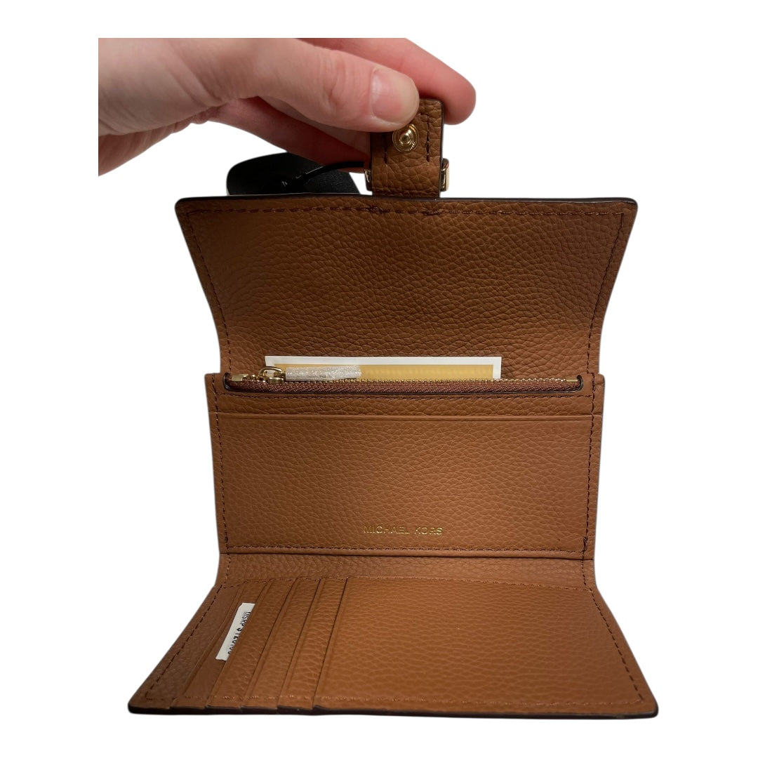 Wallet Designer By Michael Kors In Brown, Size:Small