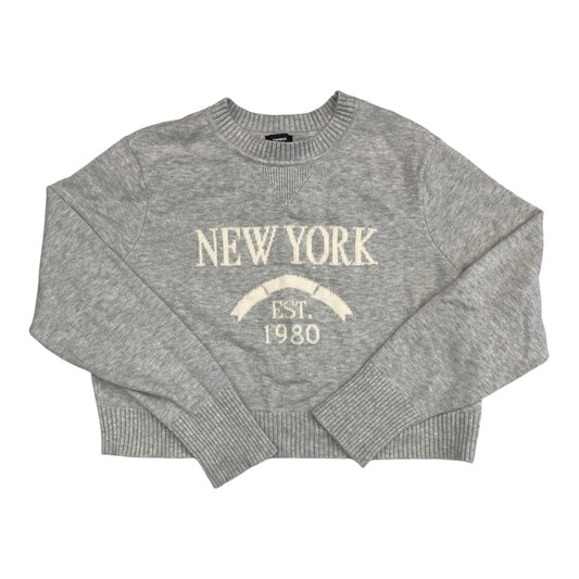 Sweater By Express In Grey, Size:Xl