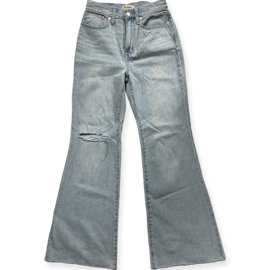 Jeans Flared By Madewell In Blue Denim, Size:2