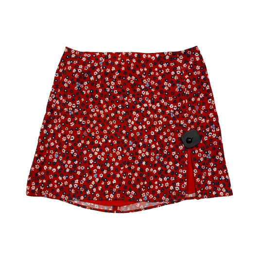 Skirt Mini & Short By Sunday Best In Red, Size:8