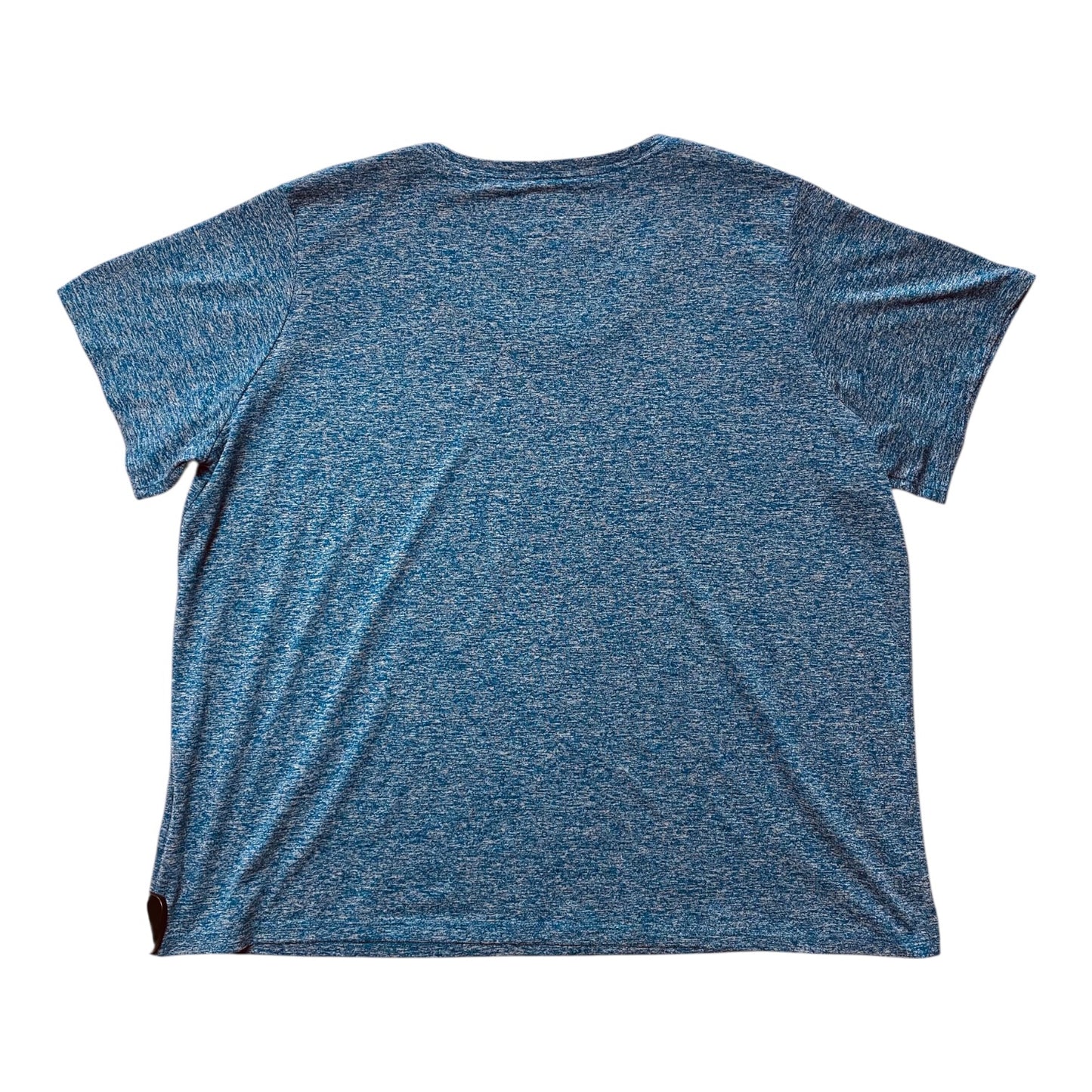 Athletic Top Ss By Nike In Blue, Size:2X