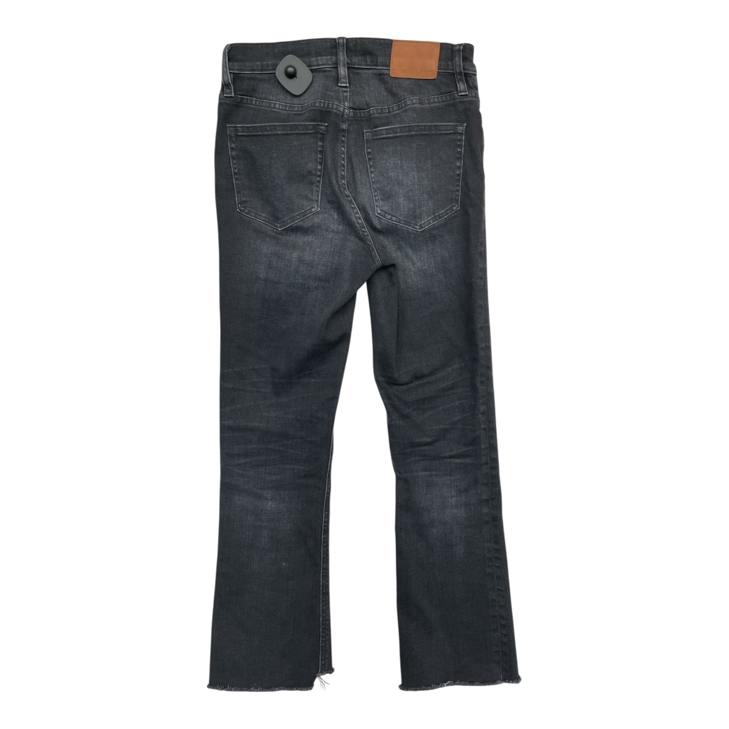 Jeans Boot Cut By J. Crew In Black Denim, Size:2