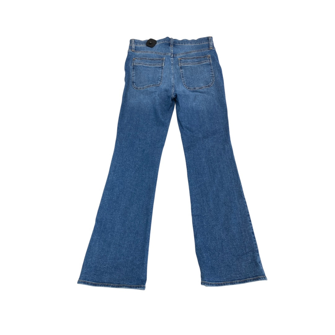 Jeans Flared By Madewell In Blue Denim, Size:8