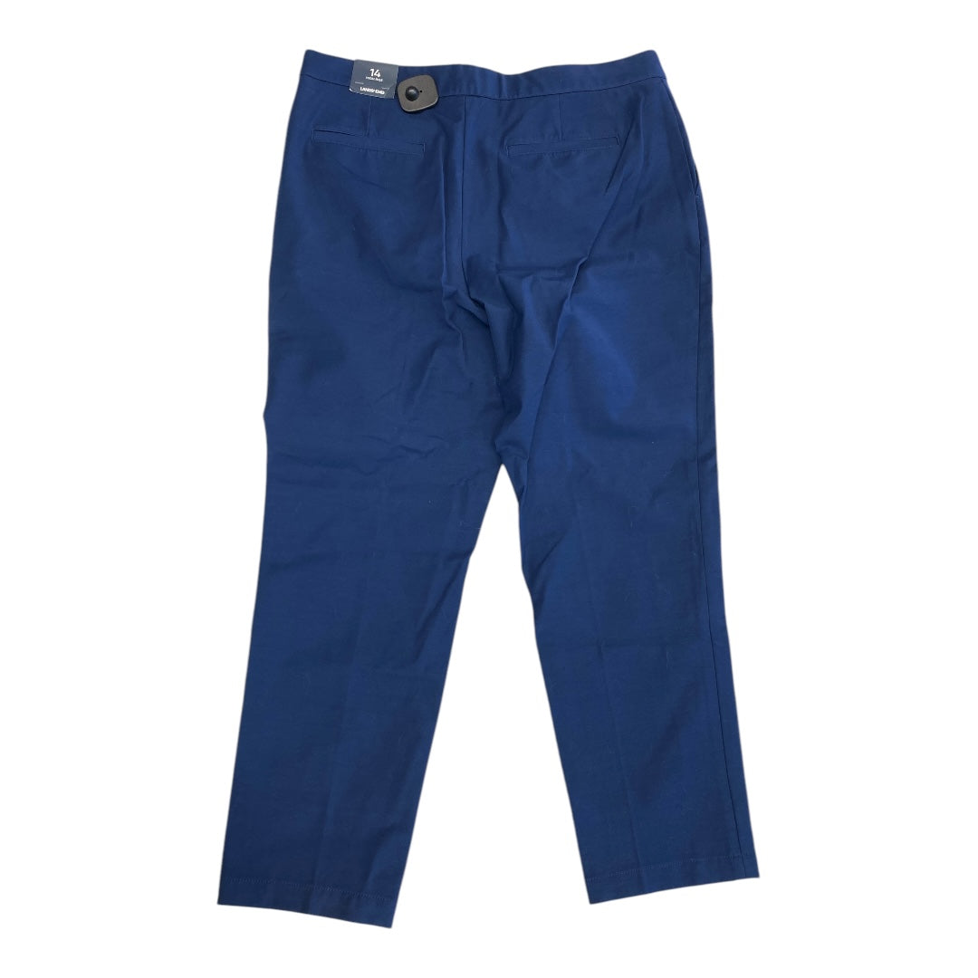 Pants Dress By Lands End In Blue, Size:14