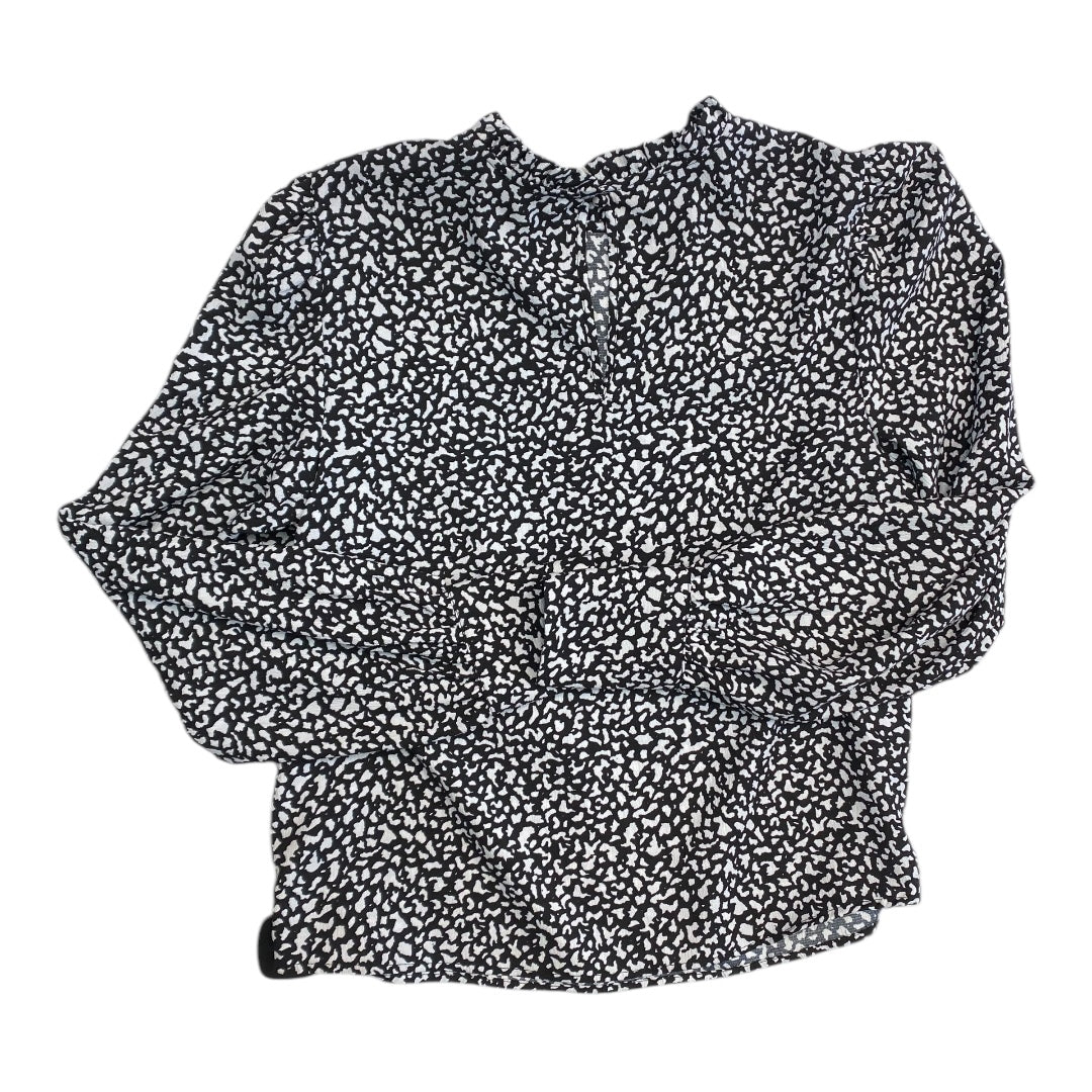 Top Ls By Jones New York In Black & White, Size:S