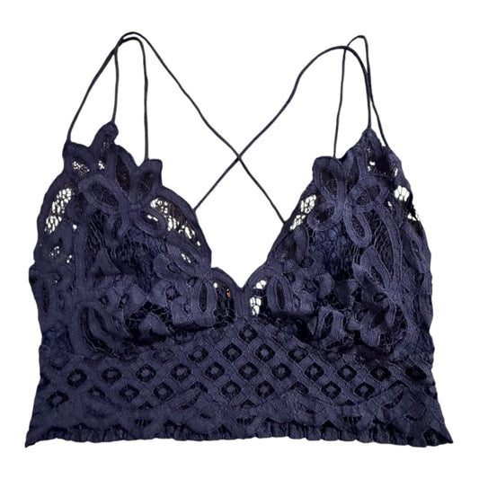 Bralette By Free People In Blue, Size:M