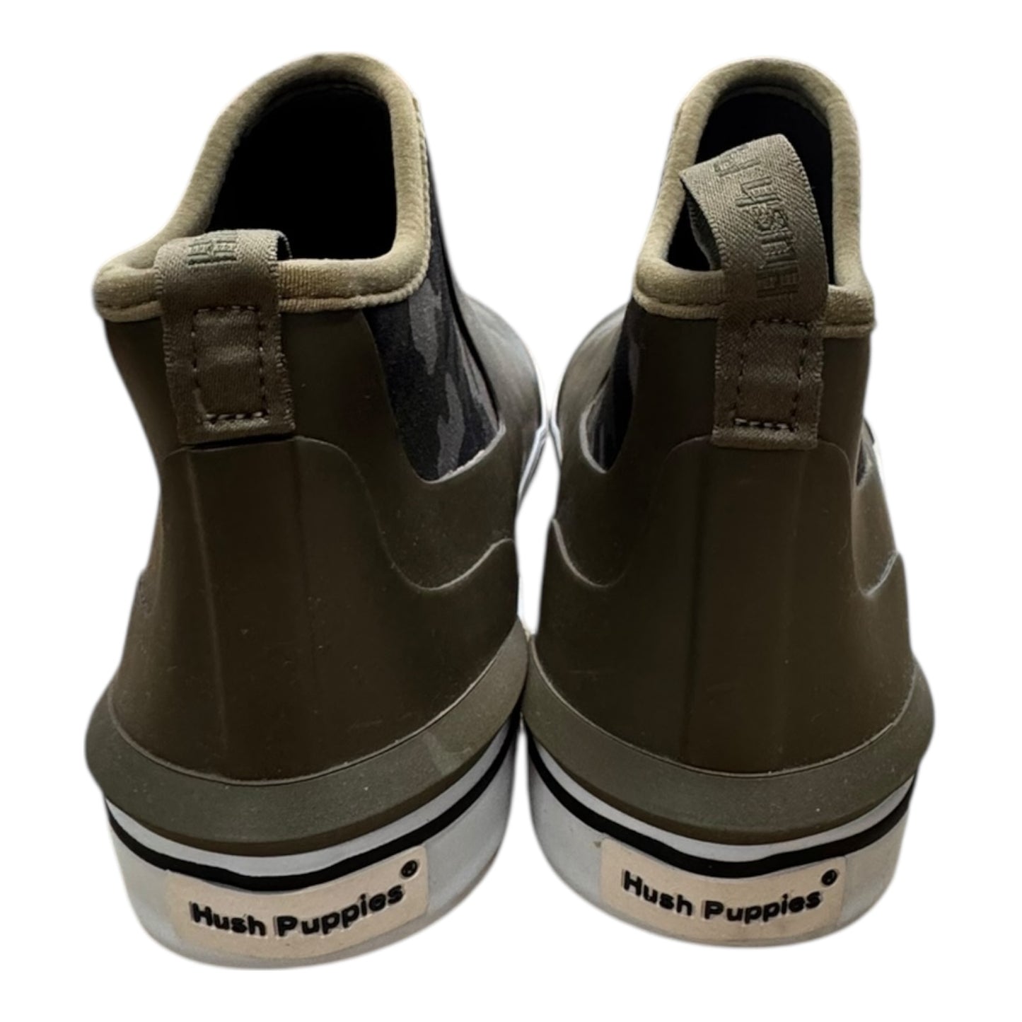 Boots Rain By Hush Puppies In Green, Size:6