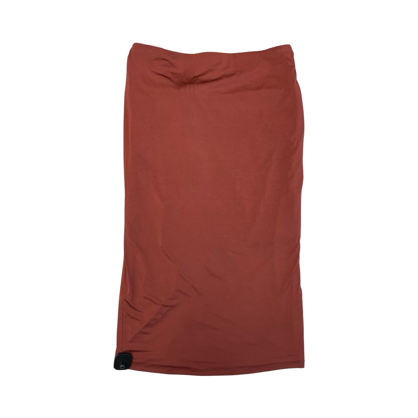 Skirt Midi By Express In Orange, Size:L