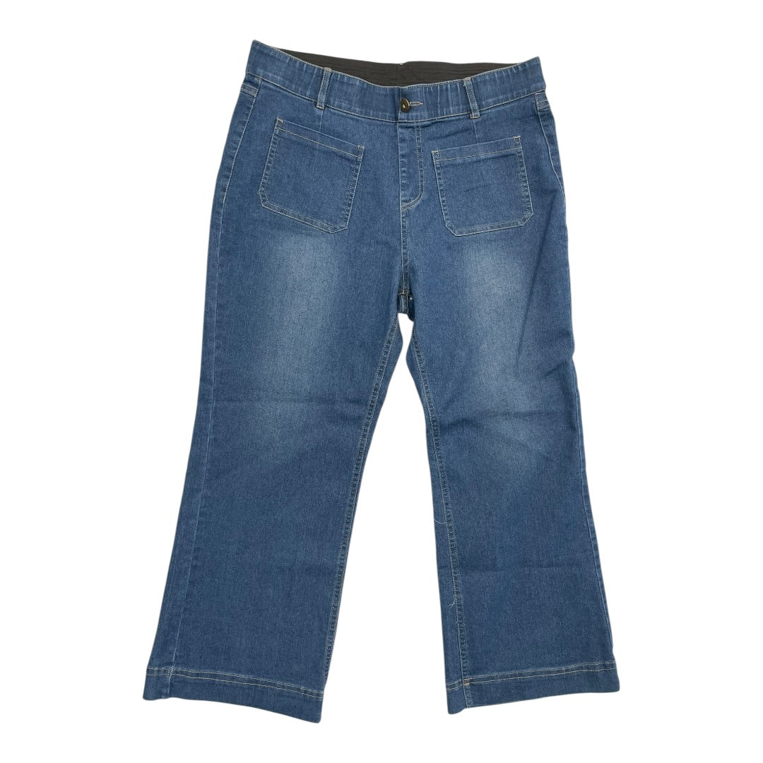 Jeans Wide Leg By Cmc In Blue, Size:M