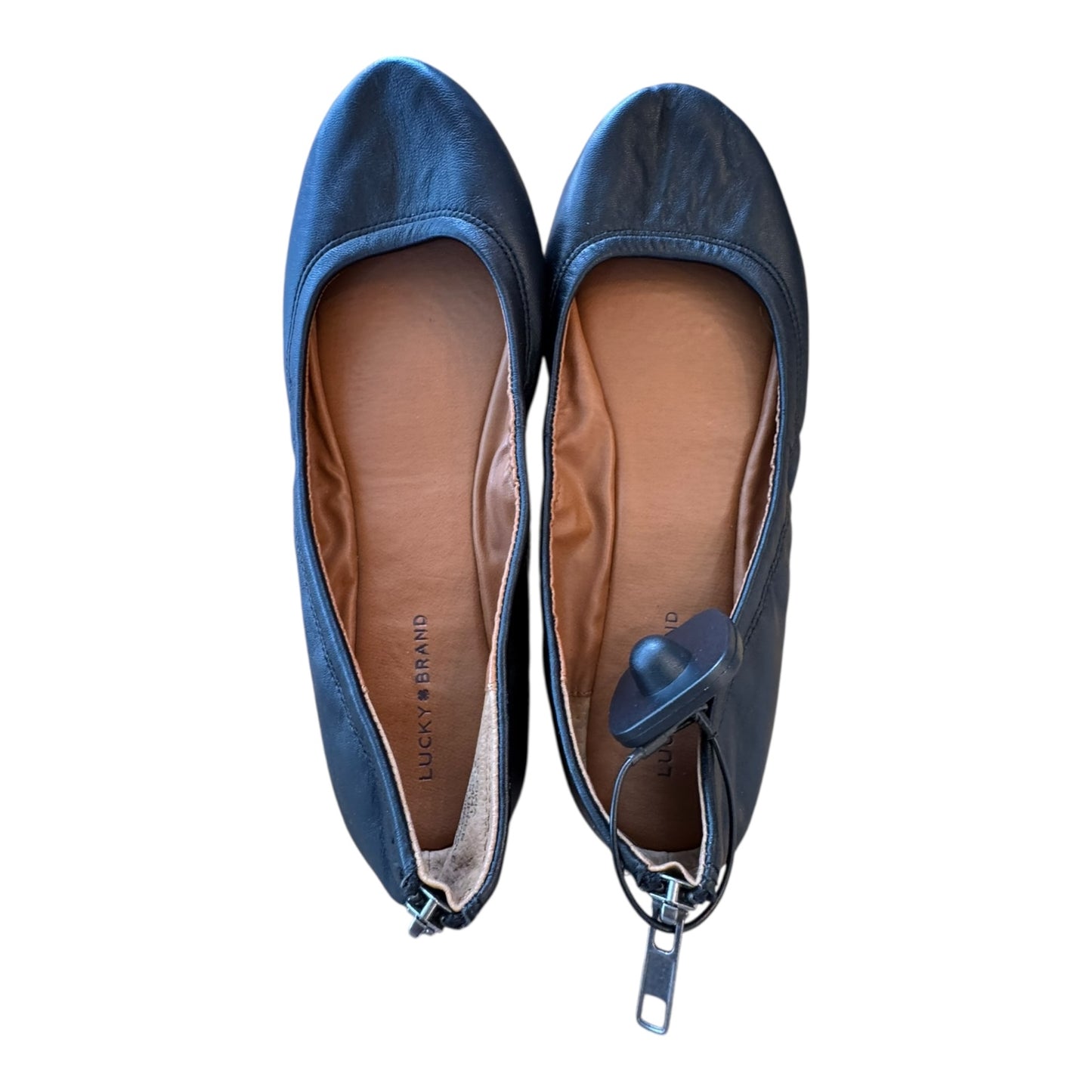 Shoes Flats By Lucky Brand In Black, Size:9.5