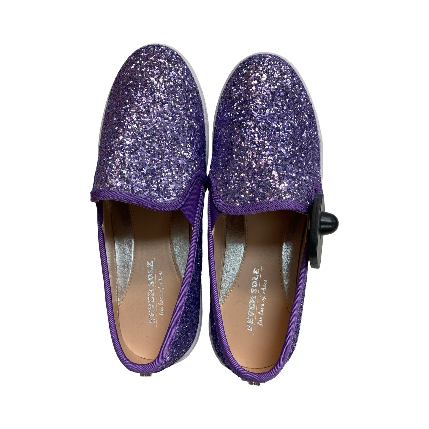 Shoes Flats By Cmc In Purple, Size:8