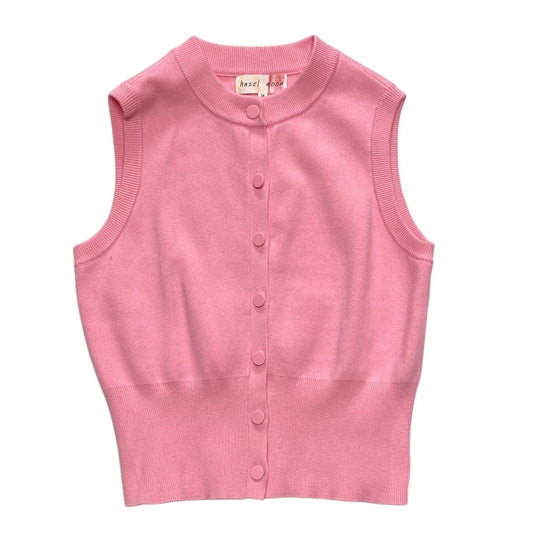 Sweater Ss By Clothes Mentor In Pink, Size:M