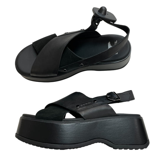 Sandals Designer By Sorel In Black, Size:8