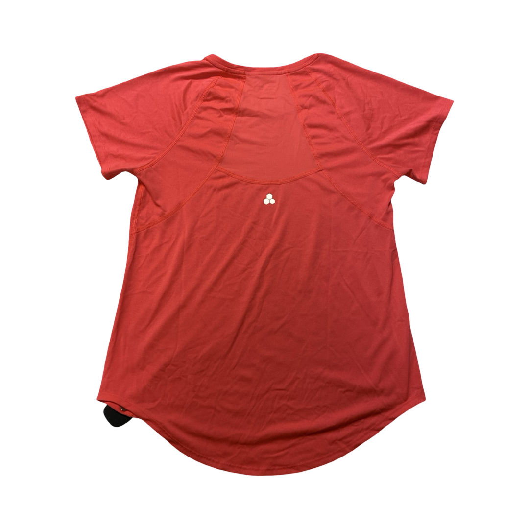 Athletic Top Ss By Tek Gear In Pink, Size:M