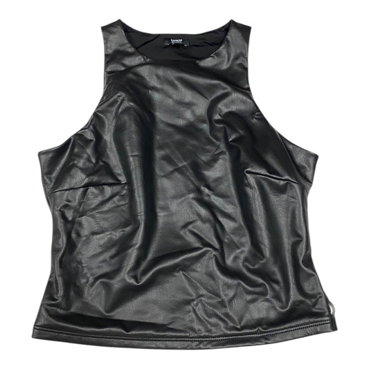Top Sleeveless By Express In Black, Size:Xs