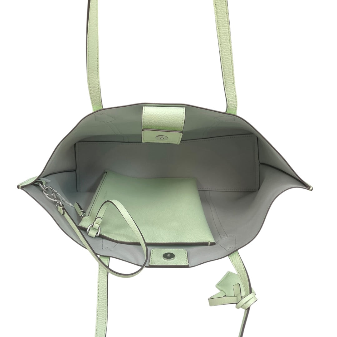 Handbag Designer By Tory Burch In Green, Size:Large