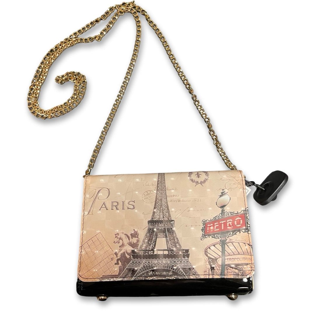Handbag By Paris In Multi, Size:Medium