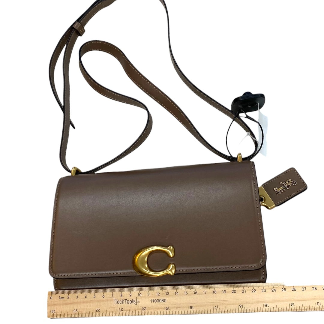 Handbag Designer By Coach In Brown, Size:Small