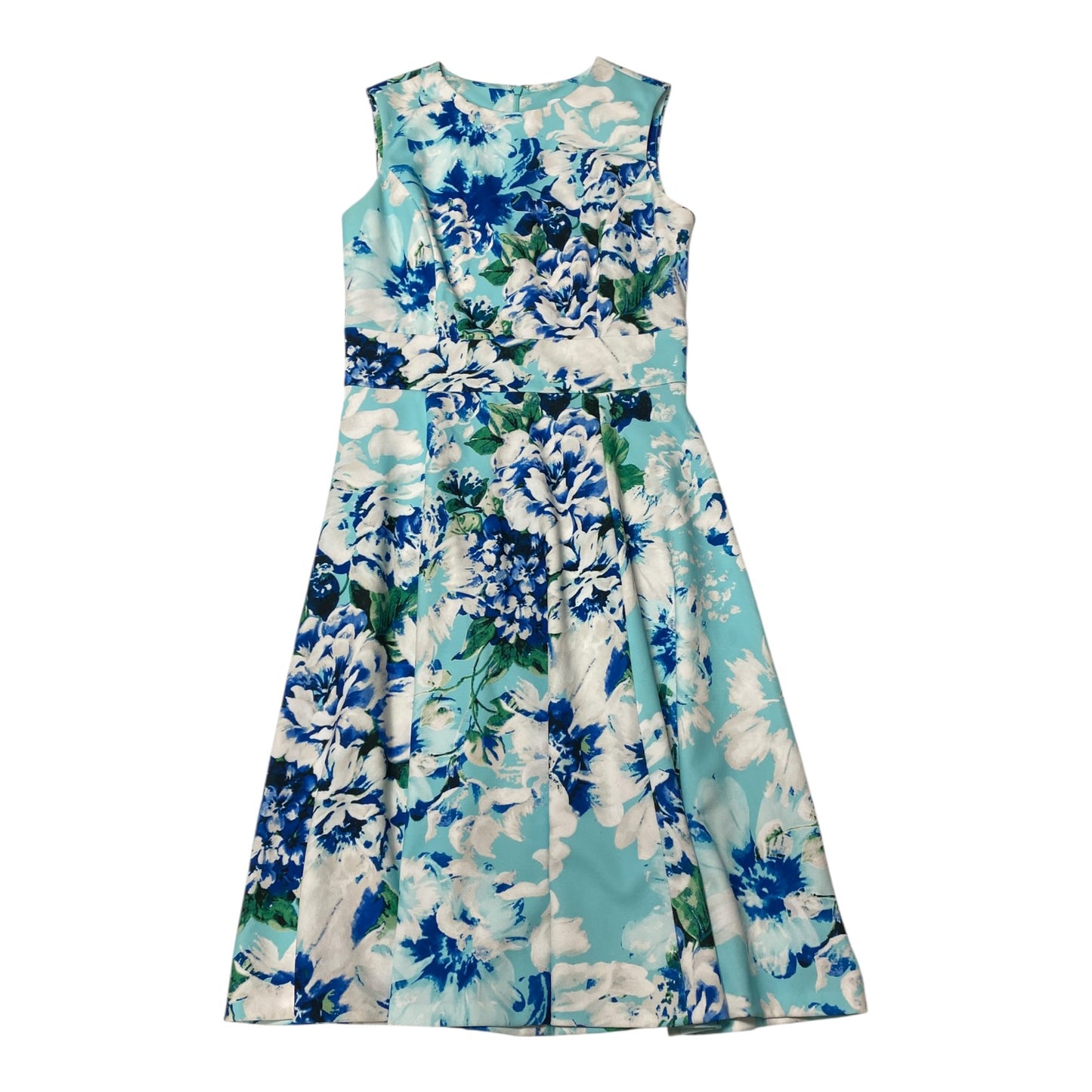 Dress Party Midi By Calvin Klein In Floral Print, Size:2