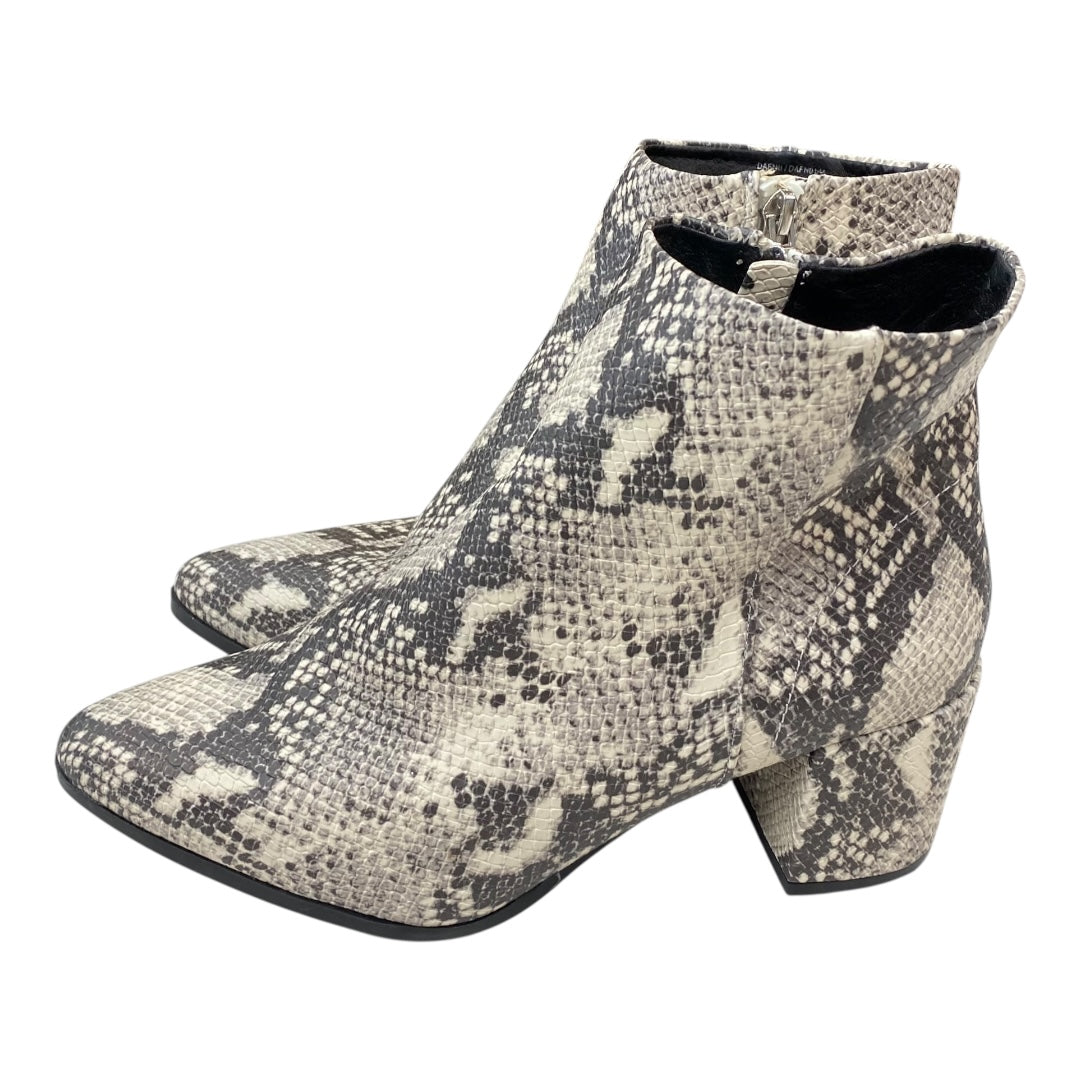 Boots Ankle Heels By Madden Girl In Animal Print, Size:8