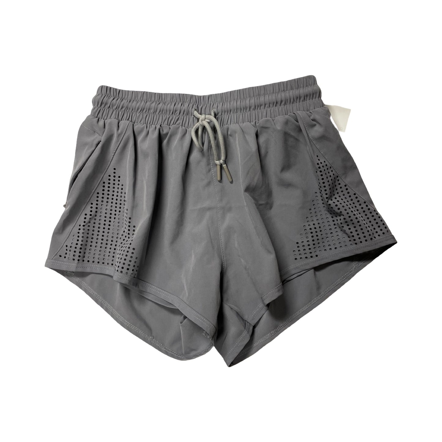 Athletic Shorts By Lululemon In Grey, Size:6