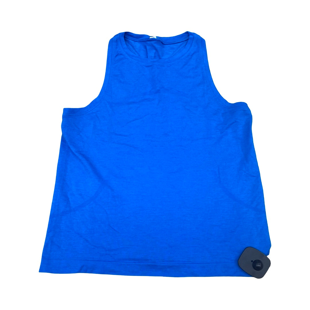 Athletic Tank Top By Lululemon In Blue, Size:6