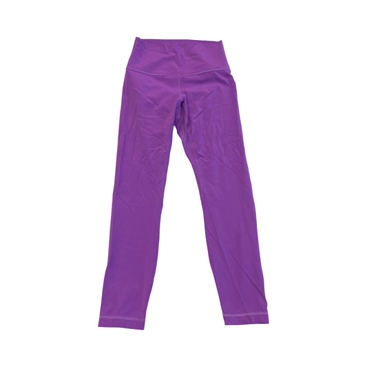 Athletic Leggings By Lululemon In Purple, Size:6