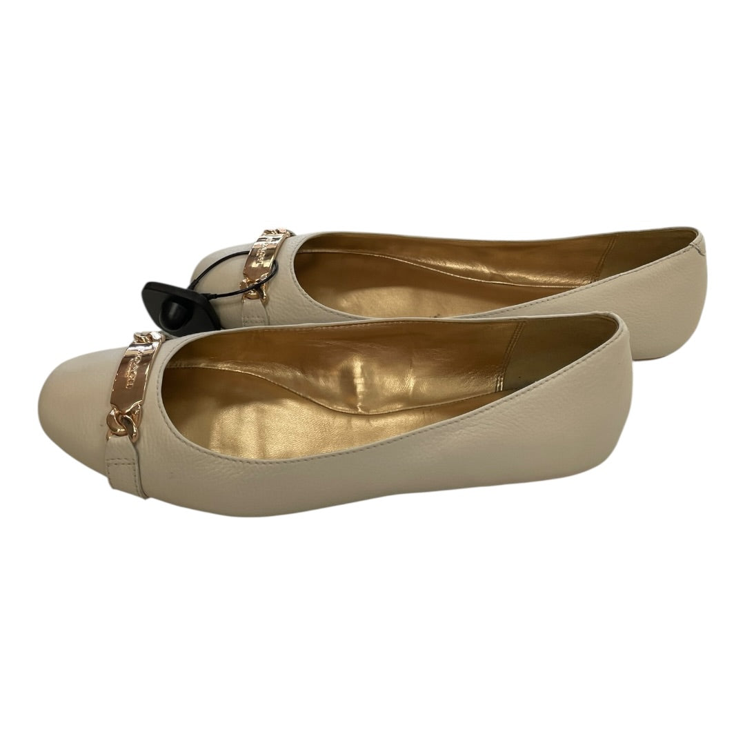 Shoes Designer By Coach In White, Size:9.5