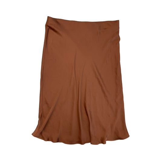 Skirt Maxi By Banana Republic In Brown, Size:14