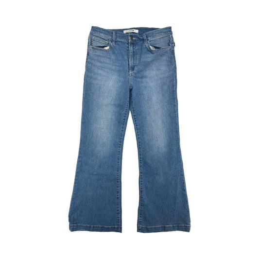Jeans Flared By Joes Jeans In Blue Denim, Size:12P