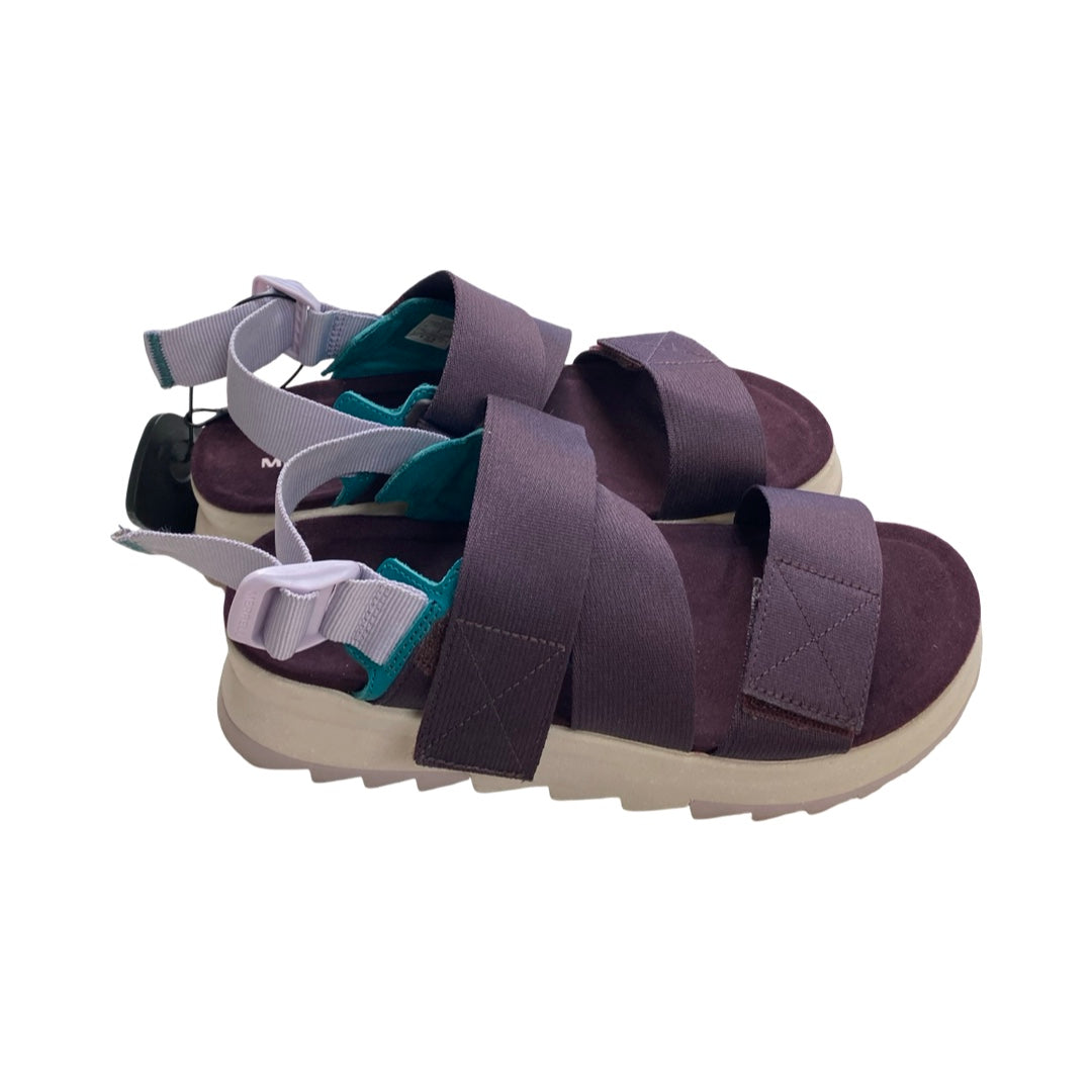Sandals By MERRELL In Purple, Size:7