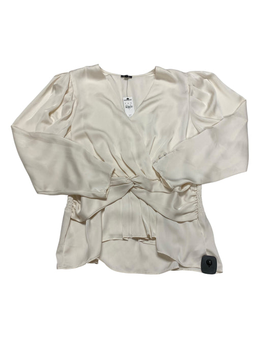 Top Ls By Express In Tan, Size:L