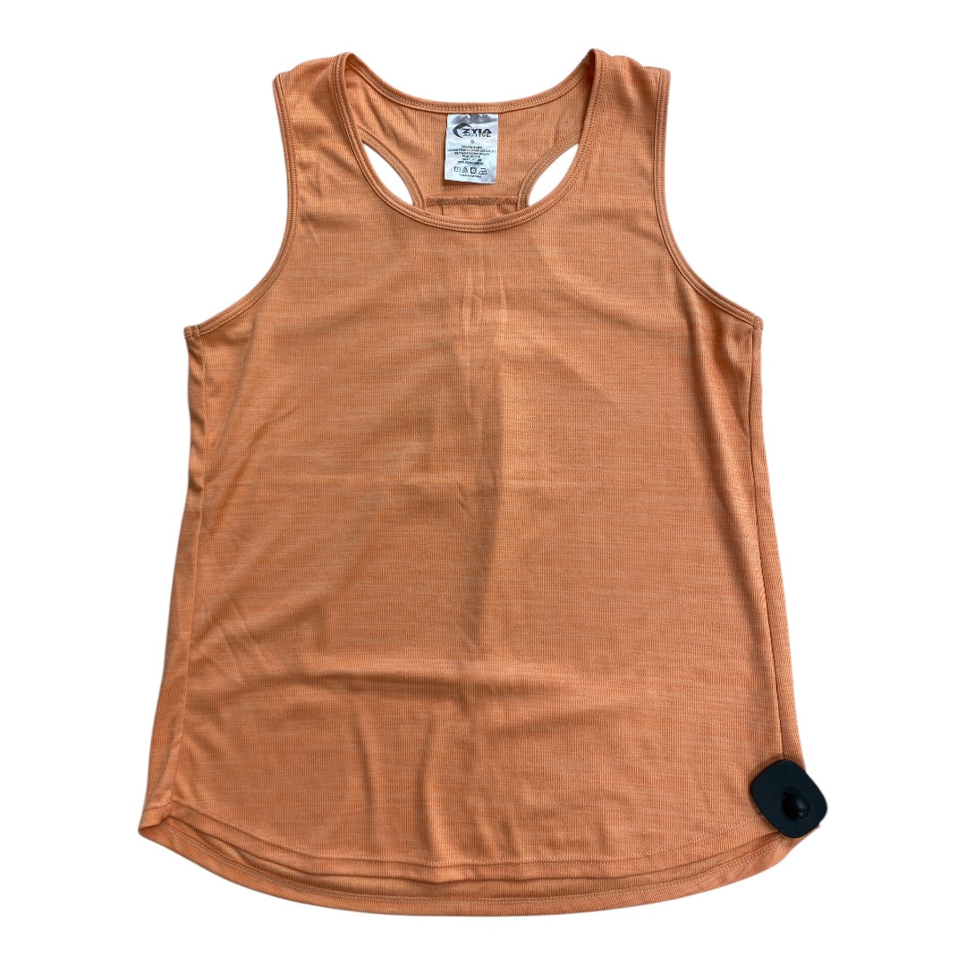 Athletic Tank Top By Zyia In Orange, Size:S