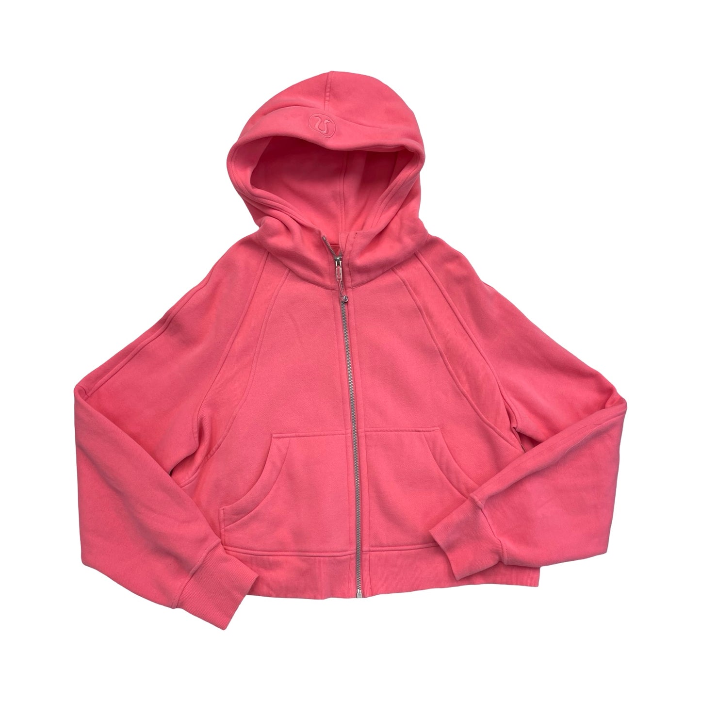 Athletic Sweatshirt Hoodie By Lululemon In Pink