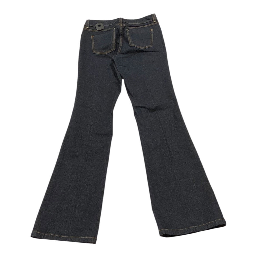 Jeans Boot Cut By Dkny In Blue, Size:8L