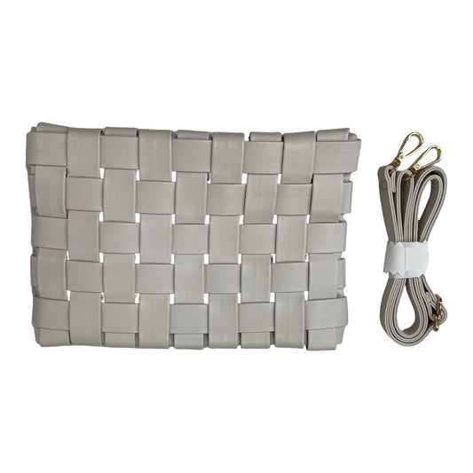 Handbag By Anthropologie In Cream, Size:Small