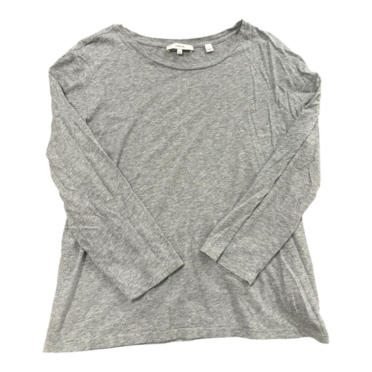 Top Ls Designer By Vince In Grey, Size:M