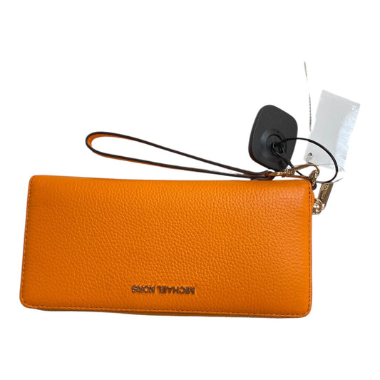 Wallet Designer By Michael Kors In Orange, Size:Large