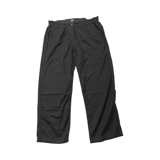 Pants Wide Leg By Gap In Black, Size:Xl