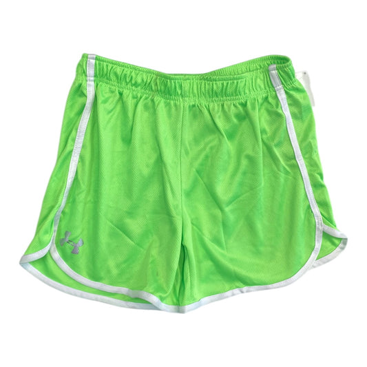 Athletic Shorts By Under Armour In Green, Size:M