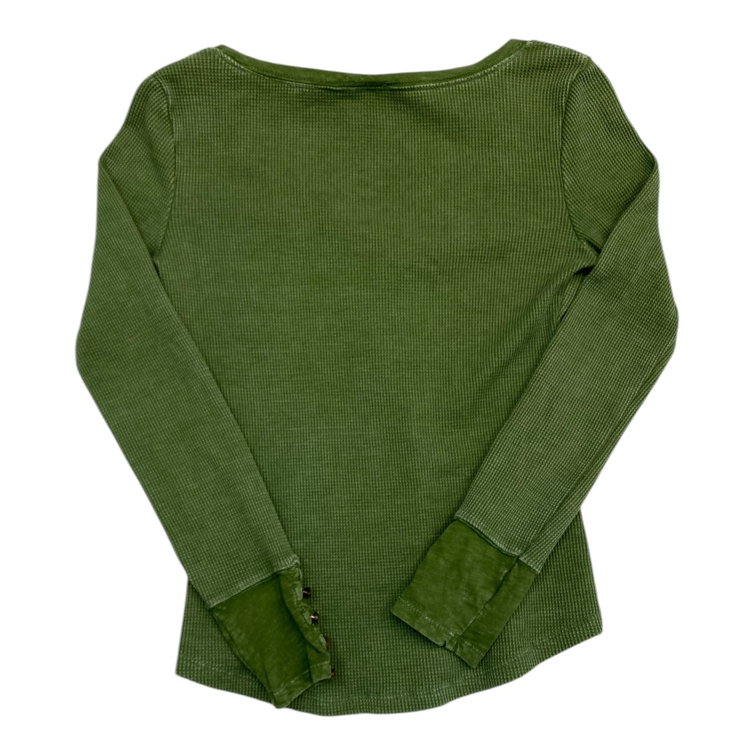 Top Ls By Pilcro In Green, Size:S