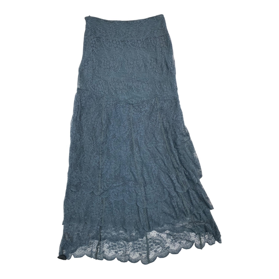 Skirt Maxi By Free People In Teal, Size:L