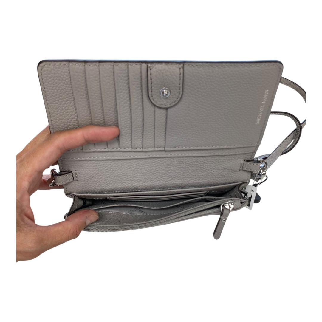 Handbag Designer By Michael Kors In Grey, Size:Small