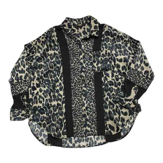 Jacket Shirt By Oddi In Multi, Size:L